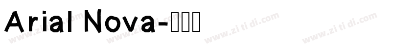 Arial Nova字体转换